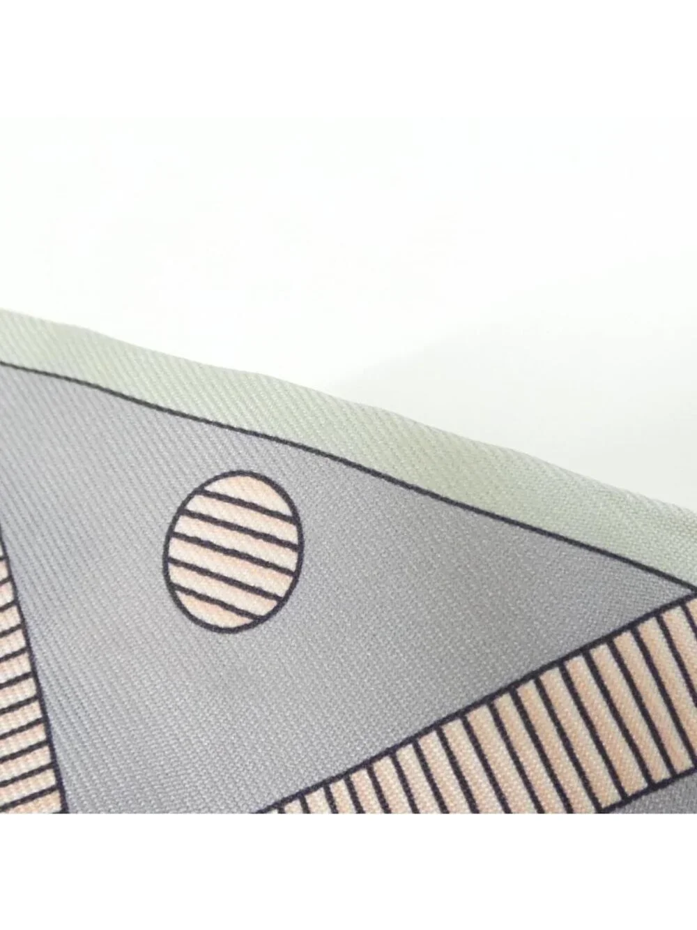 Hermes Twilly Scarf Gray
